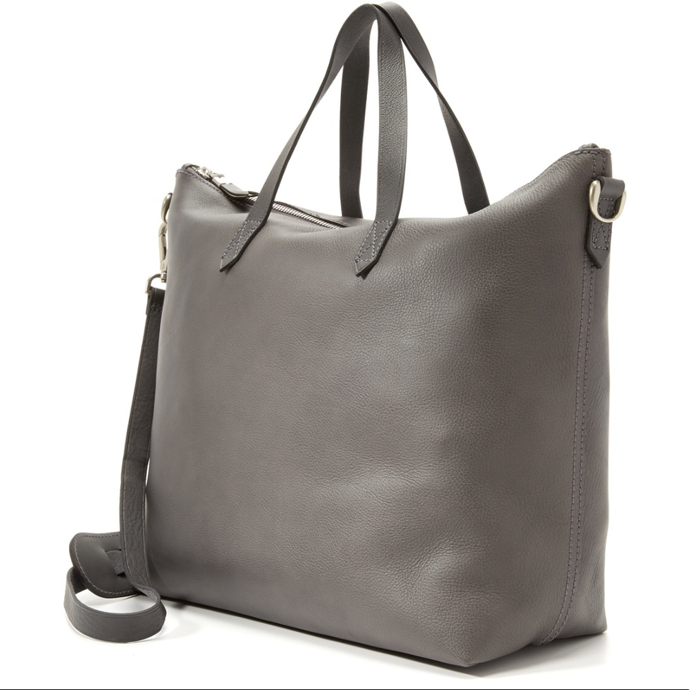 Madewell zip top carry all - worn tote/crossbody